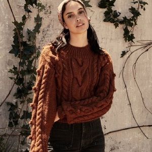 Doen Reed Sweater XS/S Cinnamon